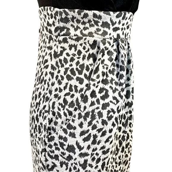 Crystal Candy | NWT Surplice Top Mini Dress with Pockets Black & Gray Size S - Picture 10 of 12